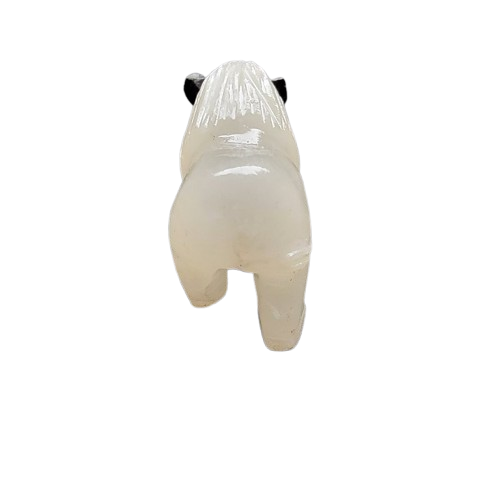 White Calcite Buffalo