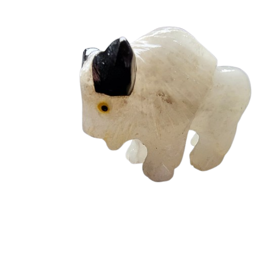 White Calcite Buffalo