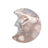 Flower Agate Moon