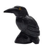 Small Black Onyx Raven