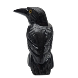 Small Black Onyx Raven
