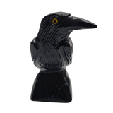 Small Black Onyx Raven