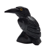 Small Black Onyx Raven