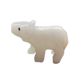 White Calcite Bear