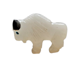 White Calcite Buffalo